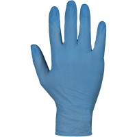 Gants jetables RDNPF KeepKleen, Grand, Nitrile, 4 mils, Sans poudre, Bleu, Classe 2 Fastek