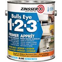 Bulls Eye 1-2-3<sup>®</sup> Water-Base Primer, 3.78 L, Gallon, White NKF446 | Fastek