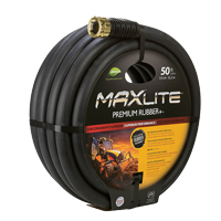 MAXLite™ Water Hose, Rubber, 3/4" dia. x 50' L NM930 | Fastek