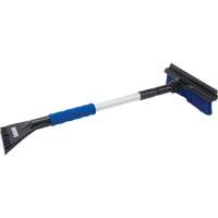 Snow Brush, Telescopic, Polypropylene Blade, 32-1/2" Long, Blue NM980 | Fastek
