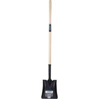 Square Point Shovel, Hardwood, Tempered Steel Blade, Straight Handle, 48" Long NN246 | Fastek