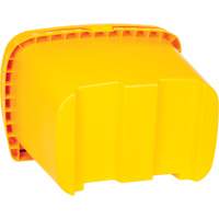 Salt & Sand Storage Bins, With Hasp, 21" x 27" x 26", 4.24 cu. ft., Yellow Fastek