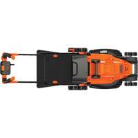 Tondeuse &agrave; gazon avec poign&eacute;e confortable, Pouss&eacute;e, &eacute;lectrique, Largeur de coupe 17" Fastek