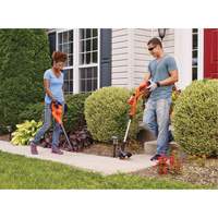 Max* String Trimmer/Edger & Hard Surface Sweeper Combo Kit, 10", Battery Powered, 20 V Fastek