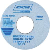 Meule vitrifi&eacute;e, type 01, C&eacute;ramique d'alumine, 14" x 1-1/2" Fastek