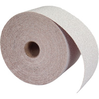 Abrasive No-Fil PSA Paper Roll, Aluminum Oxide, 2-3/4" W x 90' L, 120 Grit Fastek