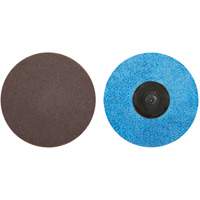 Quick-Change Cloth Disc, 3" Dia., 36 Grit, Aluminum Oxide Fastek