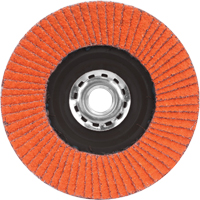 Flap Discs - Quick Trim SG Blaze R980P, 4-1/2" x 5/8"-11, Type 27, 40 Grit, Ceramic Fastek