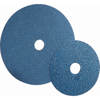 BlueFire&reg; F826P Fibre Discs, Zirconia Alumina, 24, 7" Dia x 7/8" Arbor Fastek