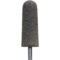 Charger&reg; Resin Bond Mounted Points, A3, Zirconia Alumina, 1" Dia., 2-3/4" L, 30 Grit Fastek