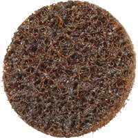 Disque de conditionnement de surface Roloc Scotch-Brite, 1-1/2" dia., Grain Cors&eacute;, Oxyde d'aluminium Fastek