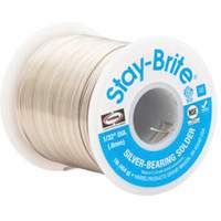 Stay-Brite<sup>®</sup> Solders, Lead-Free, 96% Tin 4% Silver, Solid Core, 0.125" Dia. 848-1065 | Fastek