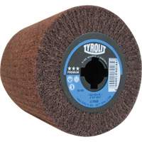 Pro-Line Surface Conditioning Drum, 4" Dia. x 4" W, 3/4" Arbor, Very Fine Grit, Aluminum Oxide Fastek