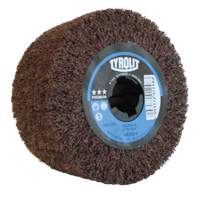 Pro-Line Surface Conditioning Drum, 4" Dia. x 2" W, 3/4" Arbor, Medium Grit, Aluminum Oxide Fastek