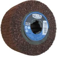 Pro-Line Surface Conditioning Drum, 4" Dia. x 2" W, 3/4" Arbor, Fine Grit, Aluminum Oxide Fastek