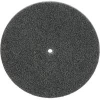 Meule unitaris&eacute;e EXL Scotch-Brite, 5" x 1/4", Arbre de 1/4", Grain de Fin, Carbure de silicium Fastek