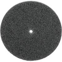 Meule unitaris&eacute;e EXL Scotch-Brite, 5" x 1/4", Arbre de 1/4", Grain de Fin, Carbure de silicium Fastek