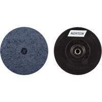 Disque abrasif PSA, 3" dia., Grain 50, Oxyde d'aluminium Fastek