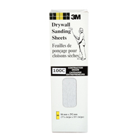 Feuille de placopl&acirc;tre frais&eacute;e Tri-M-Rite Fre-Cut, 11-1/4" x 3-5/16", Grain 100, Carbure de silicium Fastek