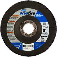 BlueFire Flap Disc, 5" x 7/8", Type 29, 36 Grit, Zirconia Alumina Fastek