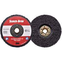 Disque  Clean and Strip  XT Pro Scotch-Brite, 4-1/2" dia., Grain Extra grossier, Carbure de silicium Fastek