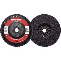 Disque  Clean and Strip  XT Pro Scotch-Brite, 4-1/2" dia., Grain Extra grossier, Carbure de silicium Fastek