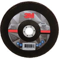 Disque &agrave; lamelles &agrave; changement rapide 769F, 7" x 7/8", Type 27, Grain 120+, Oxyde d'aluminium/C&eacute;ramique Fastek