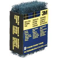 Heavy-Duty Stripping Pads, Aluminum Oxide, 3-1/2" x 5", Coarse Grit Fastek