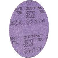 Disque en pellicule s&eacute;rie 775L Cubitron II Hookit, dia 6", Grain 240+, C&eacute;ramique, 3 mils Fastek