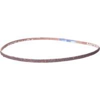 Courroie en toile pour ponceuse Metalite, 3/8" la x 13" lo, Oxyde d'aluminium, Grain Cors&eacute;/P80 Fastek