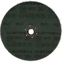 Disque en fibre 987C Cubitron II, C&eacute;ramique, 36+, 4-1/2" Dia Fastek