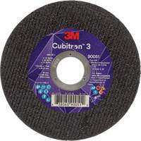 Meule &agrave; tronçonner Cubitron 3, 4-1/2" x 0,04", Arbre de 7/8", Type T1, C&eacute;ramique, 13 300 Tr/min Fastek