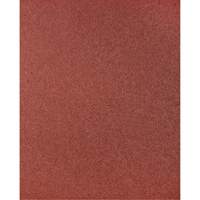 Metal R243 AO Coarse Sandpaper Sheet, 9" x 11", 80 Grit, Aluminum Oxide Fastek