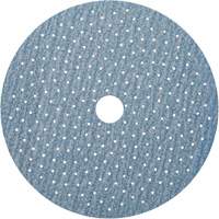 Dry Ice Multi-Air Cyclonic A975 H&L Center Hole Vacuum Disc, 6" Dia., P280 Grit, Ceramic Alumina Fastek