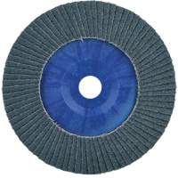 BlueFire Quick Trim Flap Disc, 7" x 7/8", Type 27, 40 Grit, Zirconia Alumina Fastek