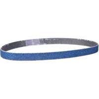 Courroie pour ponceuse BlueFire, 3/8" la x 13" lo, Alumine de zirconium, Grain 60 Fastek