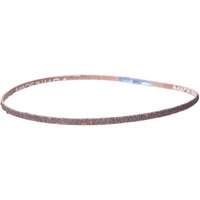 Metalite&reg; Cloth File Sanding Belt, 1/4" W x 24" L, Aluminum Oxide, 60 Grit Fastek