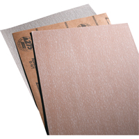 Sandpaper, Paper Sheets - No-Fil Adalox A275, 9" x 11", 80 Grit, Aluminum Oxide Fastek