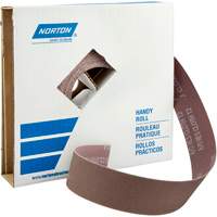 Metalite&reg; K225 Shop Rolls, Aluminum Oxide, 1-1/2" W x 150' L, P50-X Grit Fastek