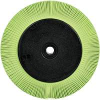 Scotch-Brite Type S Precision Radial Bristle Brush PN-RB with Flange, Ceramic, 50+ Grit, 8" Dia. Fastek