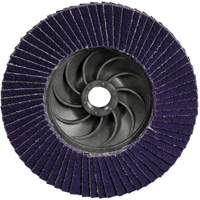 Disque &agrave; lamelles Cubitron 3 1169F, 4-1/2" x 5/8"-11, Type T27, Grain 40+, C&eacute;ramique Fastek