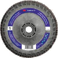 Disque &agrave; lamelles Cubitron 3 1169F, 5" x 5/8"-11, Type T29, Grain 60+, C&eacute;ramique Fastek