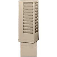 Pr&eacute;sentoirs, Rotatif, 44 fentes, Acier, 14-1/8" la x 14-1/8" p x 48-1/2" h Fastek