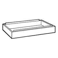 Closed Base for Steel Plan File Cabinet Fastek