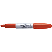 Permanent Markers - Super, Fine, Red OD377 | Fastek