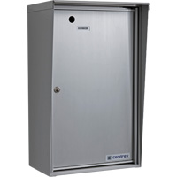 Boîtes de collection, Fixation En surface, 21" x 12-7/8", Aluminium Fastek