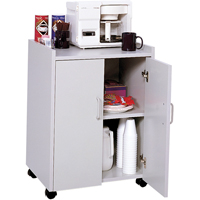 Mobile Refreshment Centre, 23" x 31" x 18", 200 lbs. Capacity Fastek