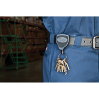 Super48™ Key Chains, Polycarbonate, 48" Cable, Belt Clip Attachment ON541 | Fastek