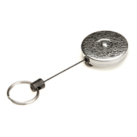 Original Self Retracting Reels #485-HDK, Chrome, 48" Cable, Belt Clip Attachment Fastek