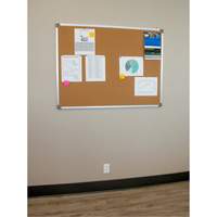 Corkboard, 18" H x 24" W Fastek